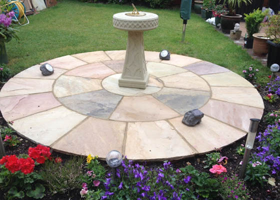 Photo of Harwood Carpentry Limited Salisbury Wiltshire indian sandstone paving