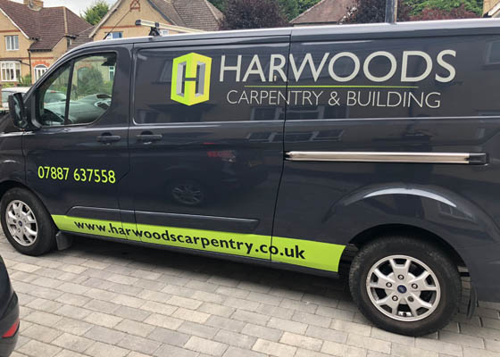 Photo of Harwood Carpentry Limited Salisbury Wiltshire van